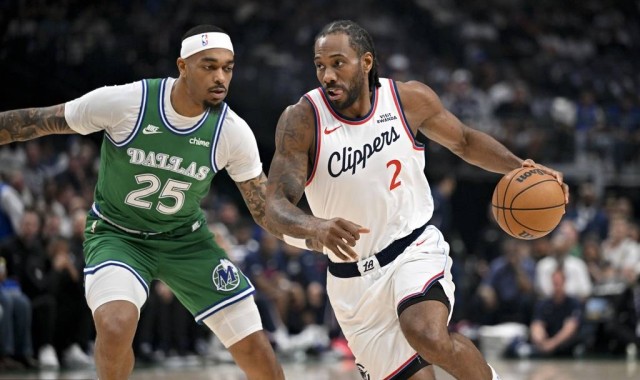 加兰41+11伦纳德34分 弗拉格18+9+7快船加时胜独行侠