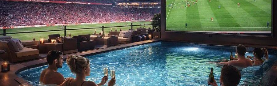 拉爵会玩！曼联新主场看台将建泳池，VIP泳装派对看球每场500英镑