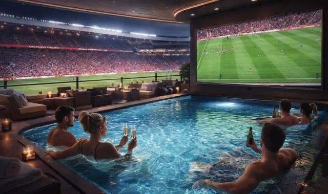 拉爵会玩！曼联新主场看台将建泳池，VIP泳装派对看球每场500英镑