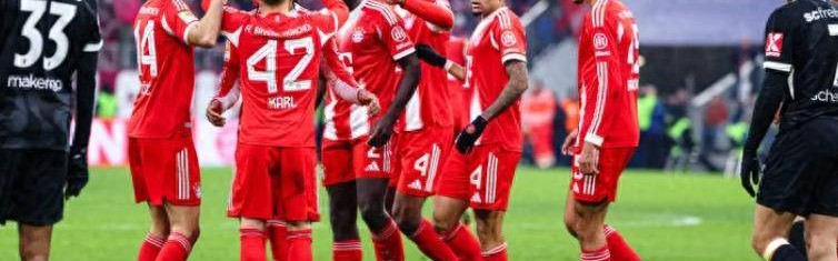 拜仁神奇大逆转！跨季20战不败，434天领跑德甲，连刷8纪录