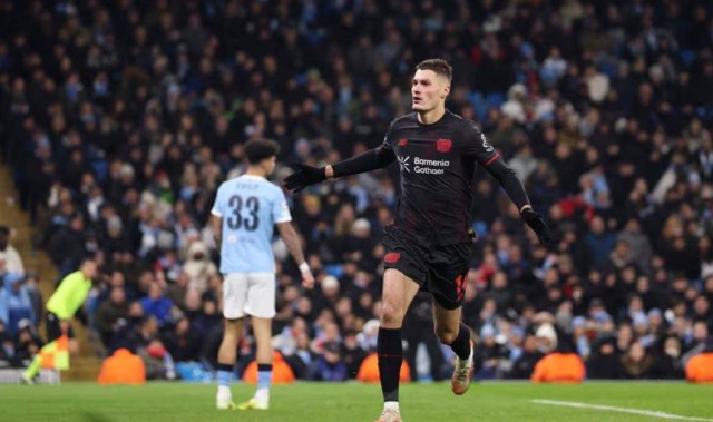 英超第3不敌德甲第三，曼城欧冠首败：0-2勒沃库森，瓜帅轮换付出代价