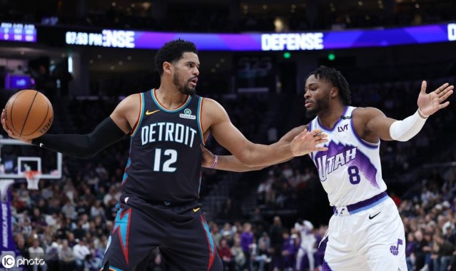 坎宁安29+17努尔基奇16+11 马尔卡宁30分爵士险胜活塞